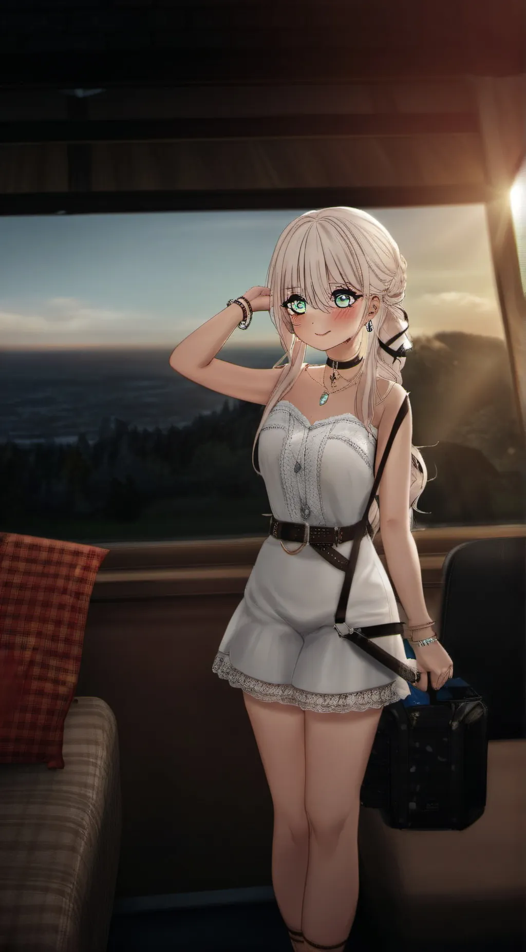 ai character: Kat background