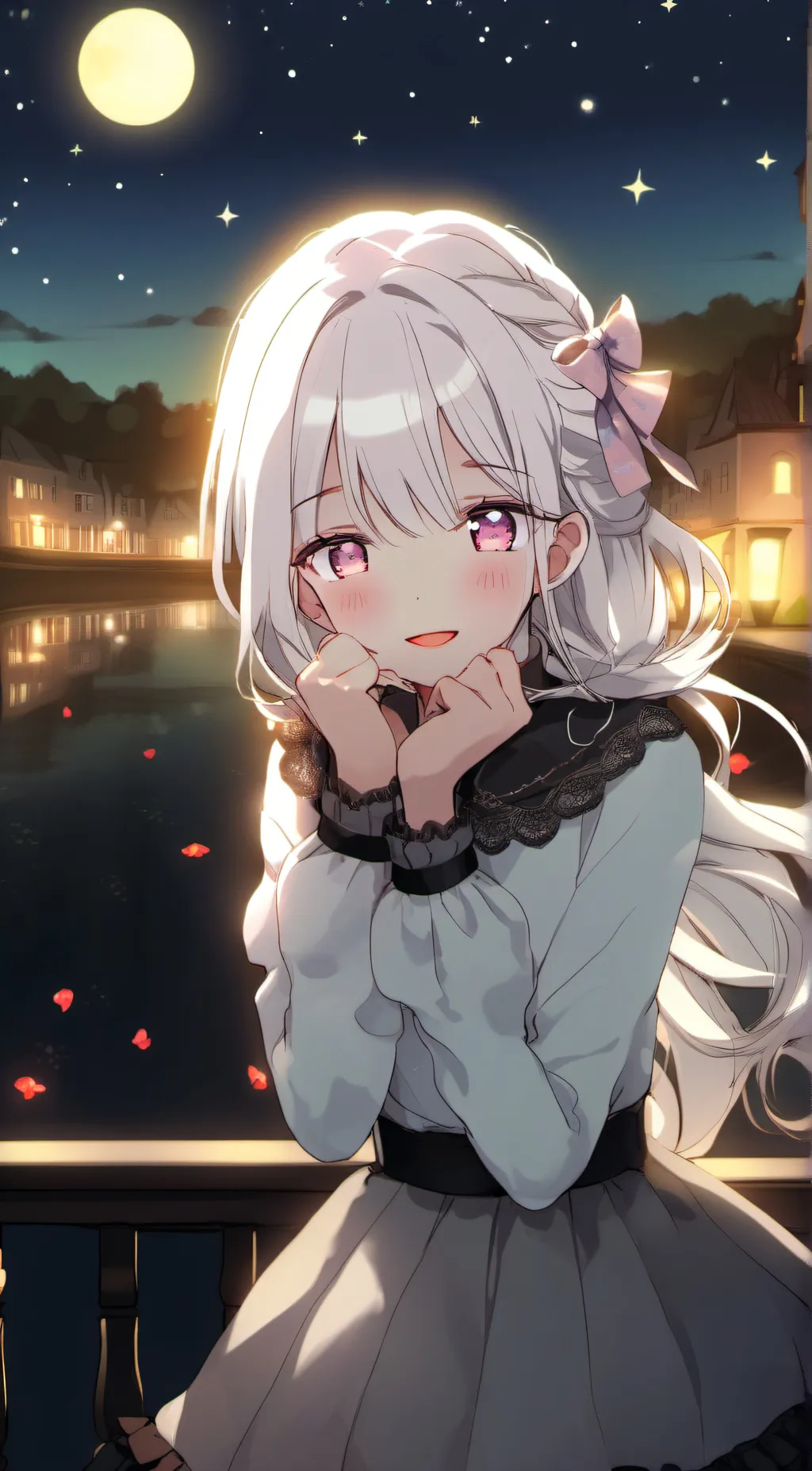 ai character: Star background