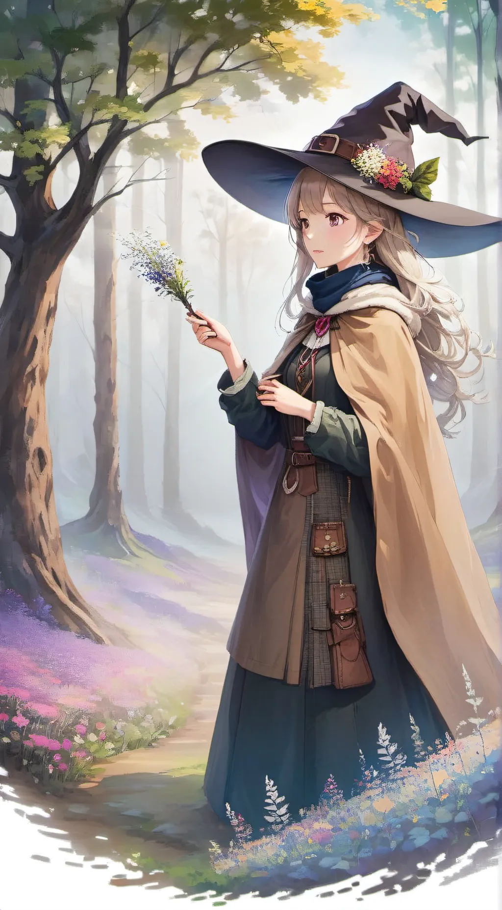 ai character: Liliac background