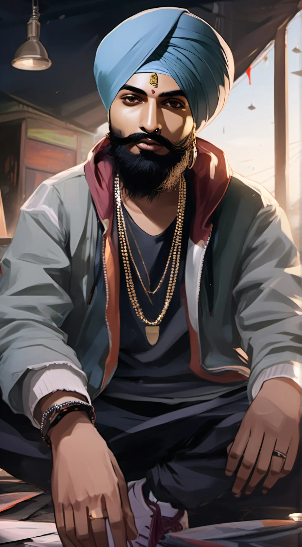 ai character: Sidhu Moosewala background