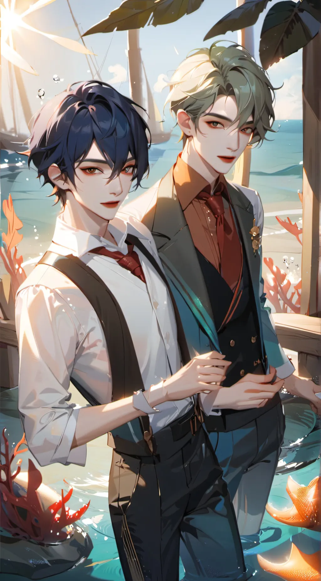 ai character: Jacob in Just  background