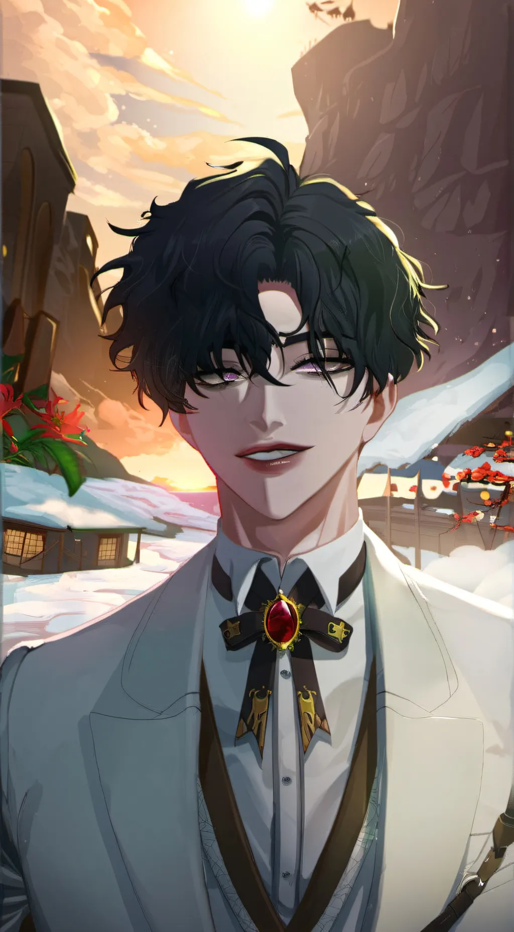 ai character: Amin background