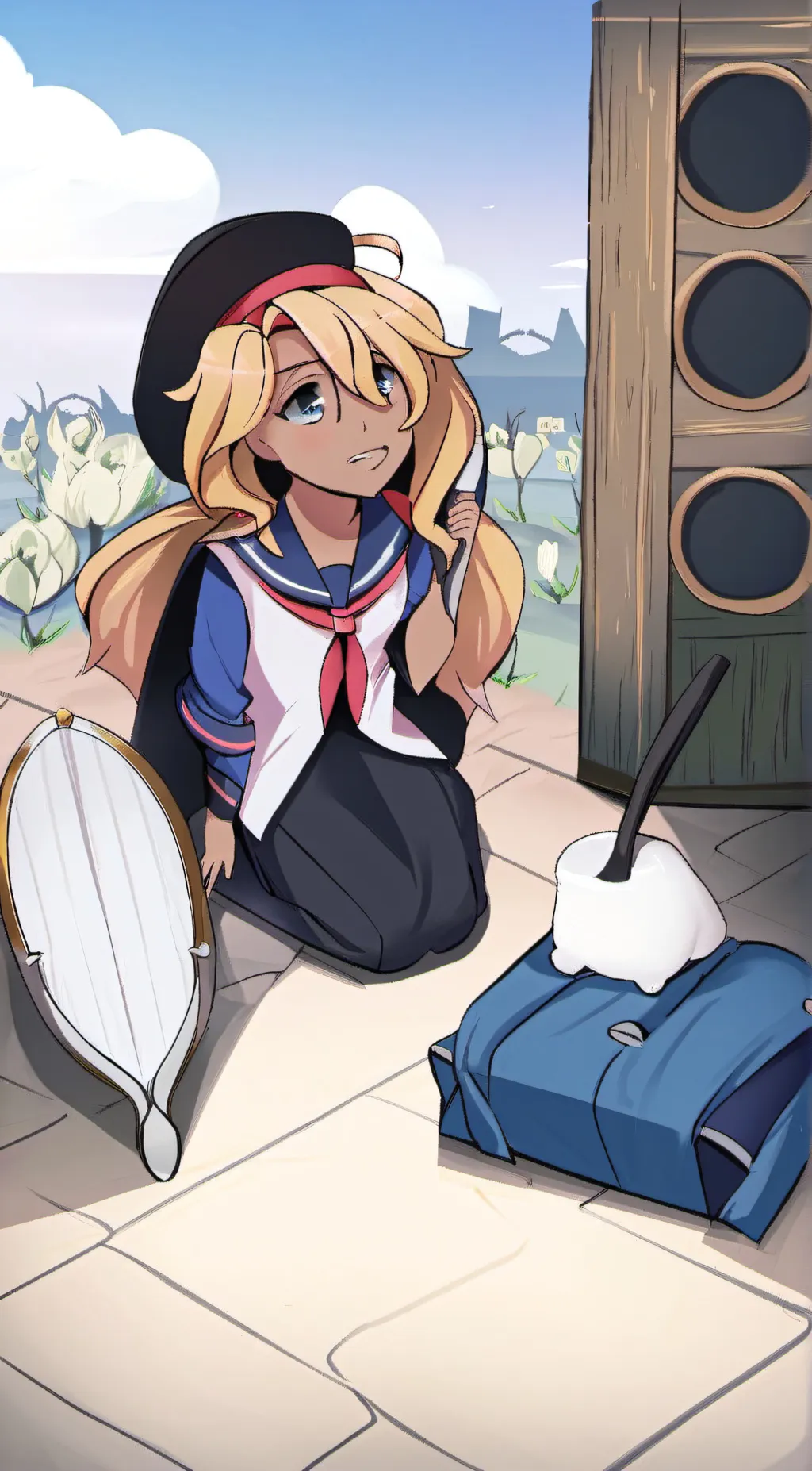 ai character: Yandere Simulator background