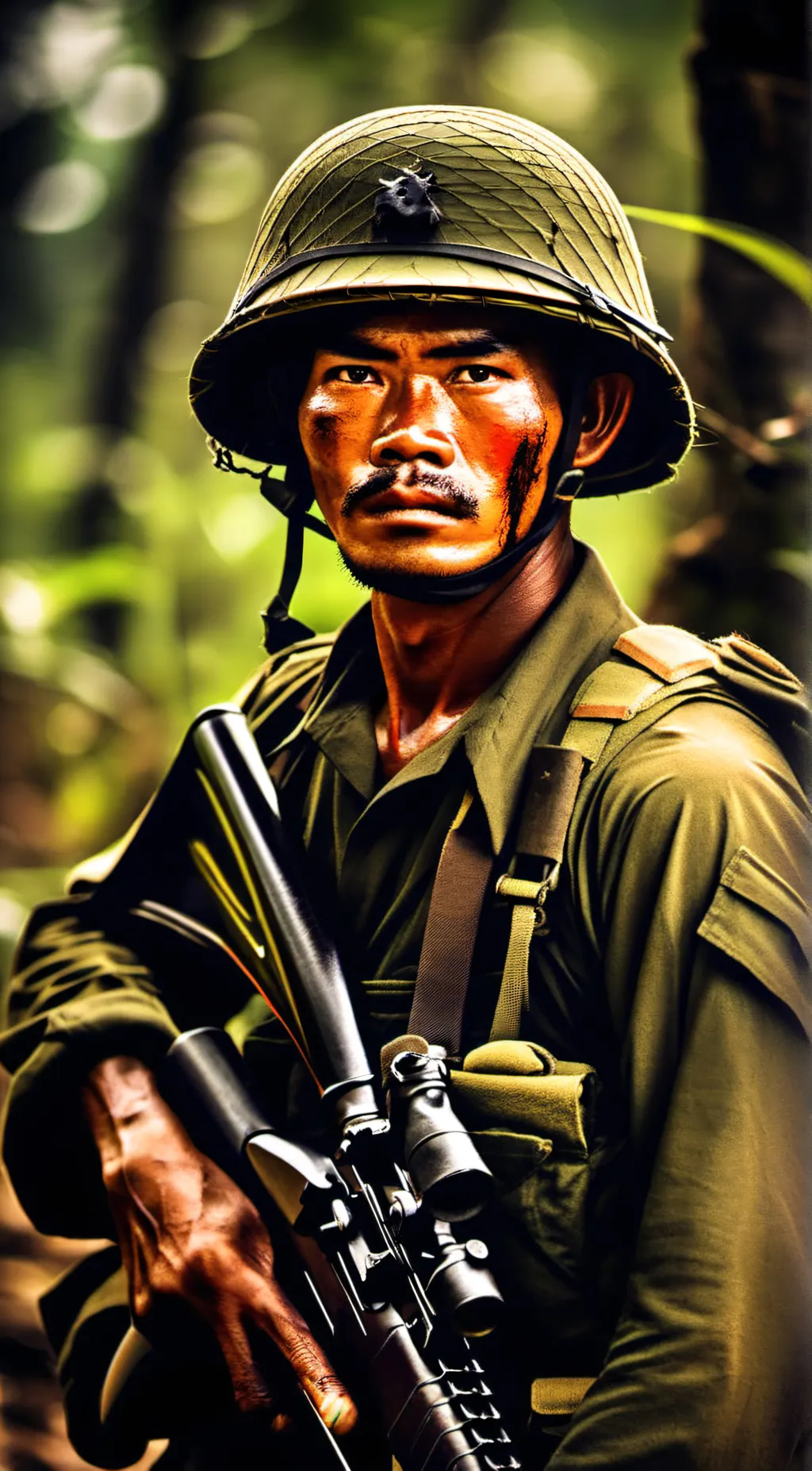 ai character: Corporal helgero  background