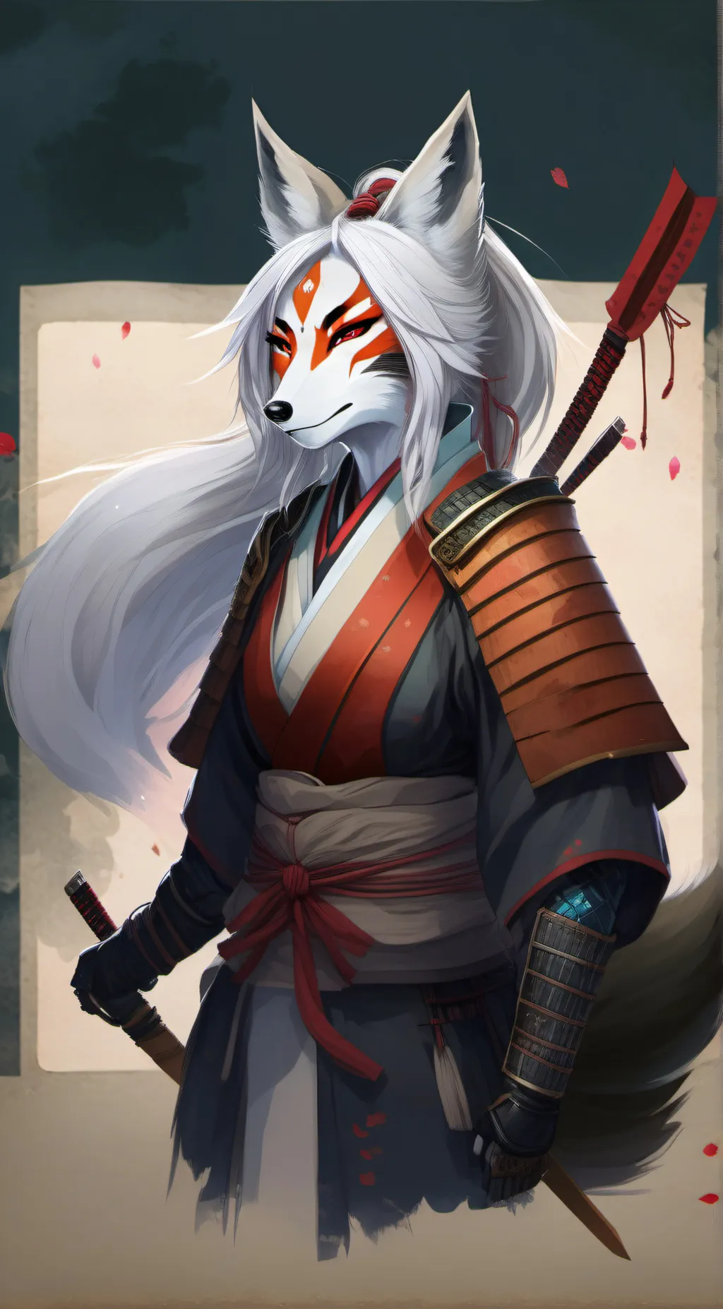 ai character: Yuna Saki  background