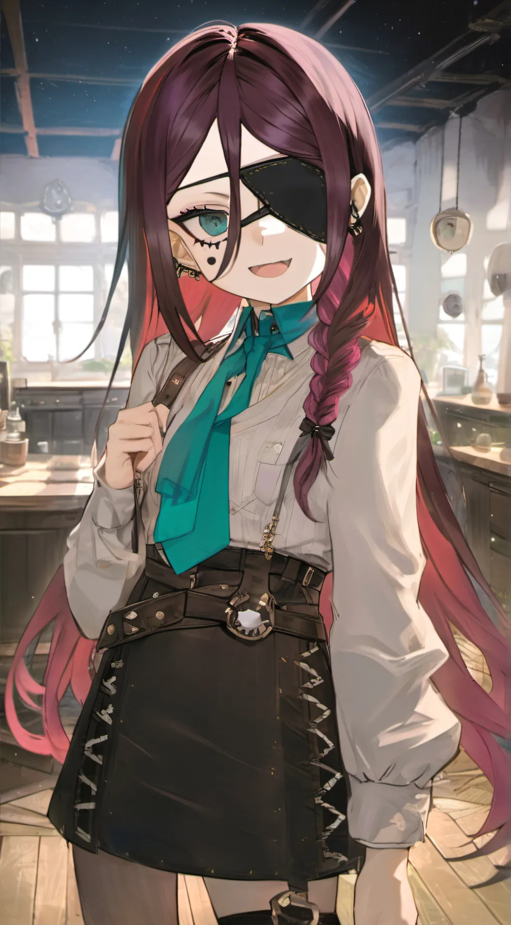 ai character: Chika yuki background