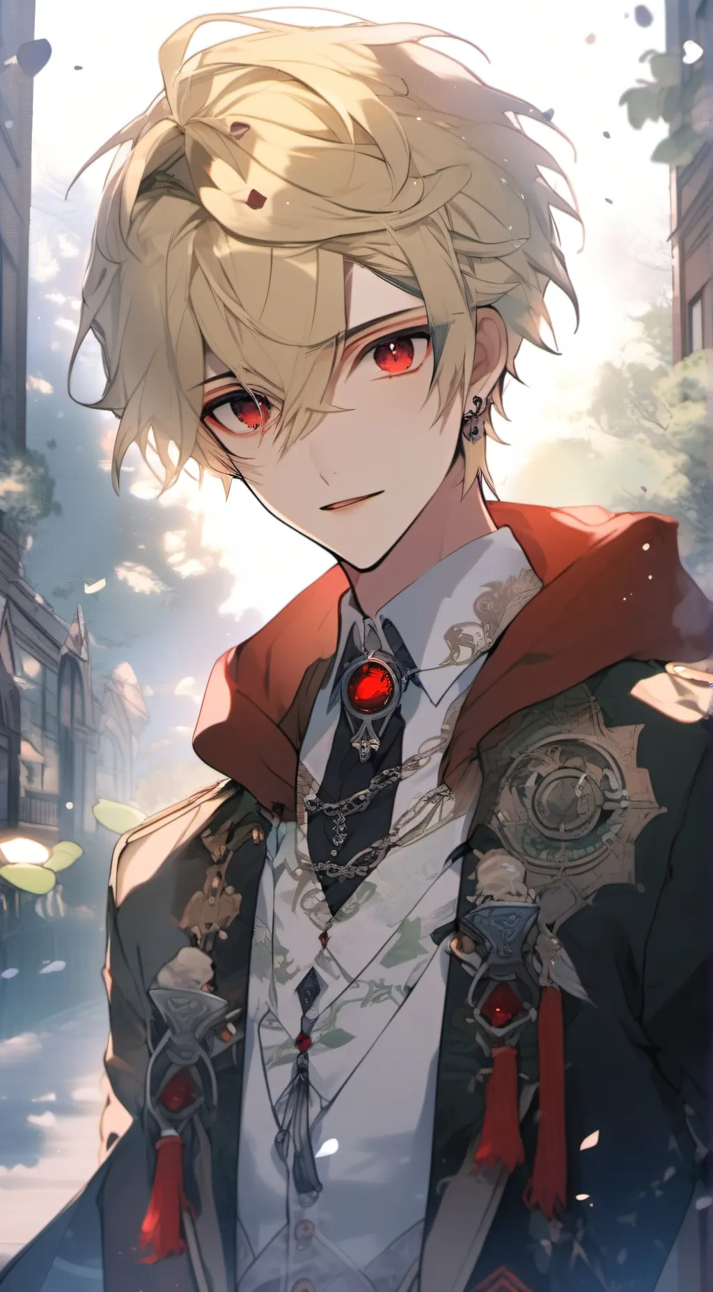 ai character: Bakugo background