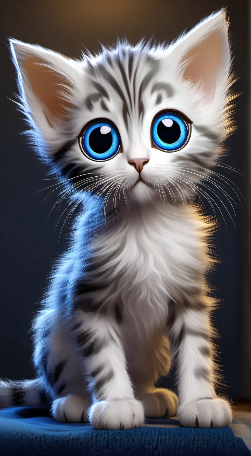 ai character: Mittens background