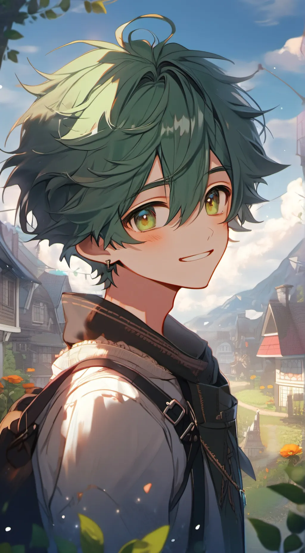 ai character: class 1-A  background