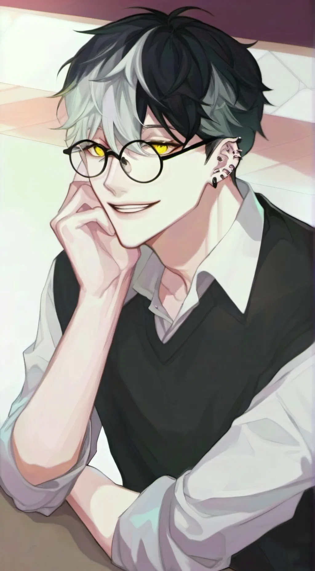 ai character: Ashton Griffin background