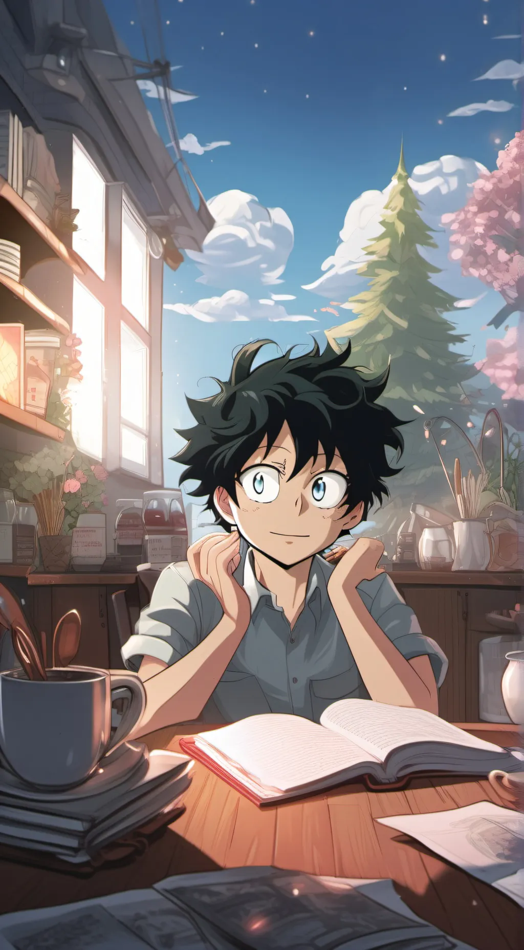 ai character: Izuku (Deku) background