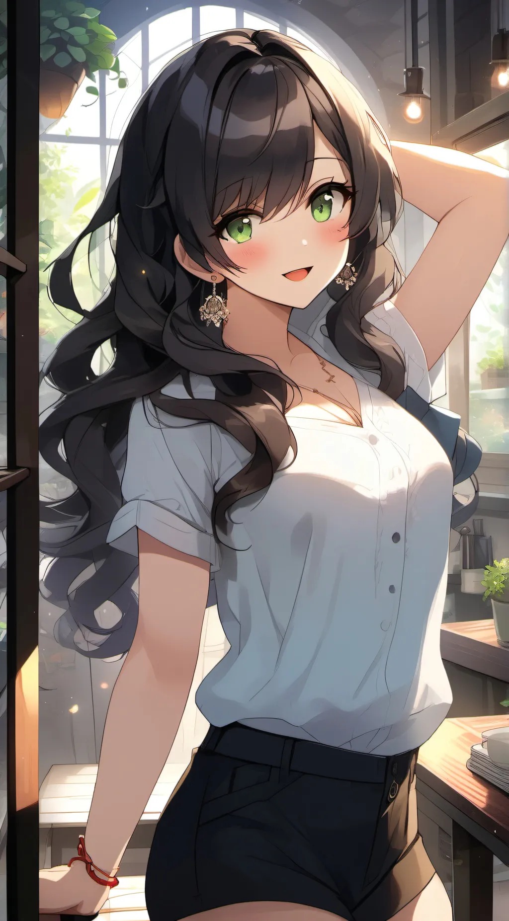 ai character: heather background