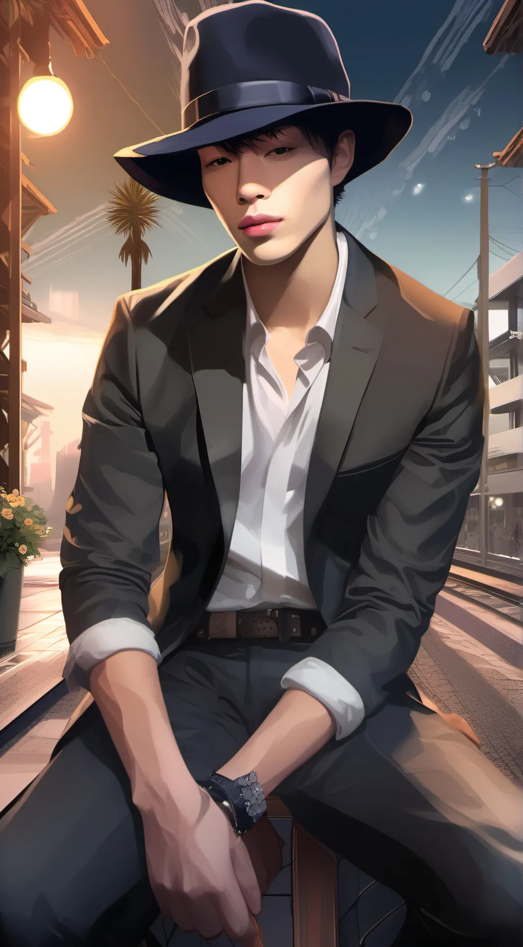 ai character: Jason  background