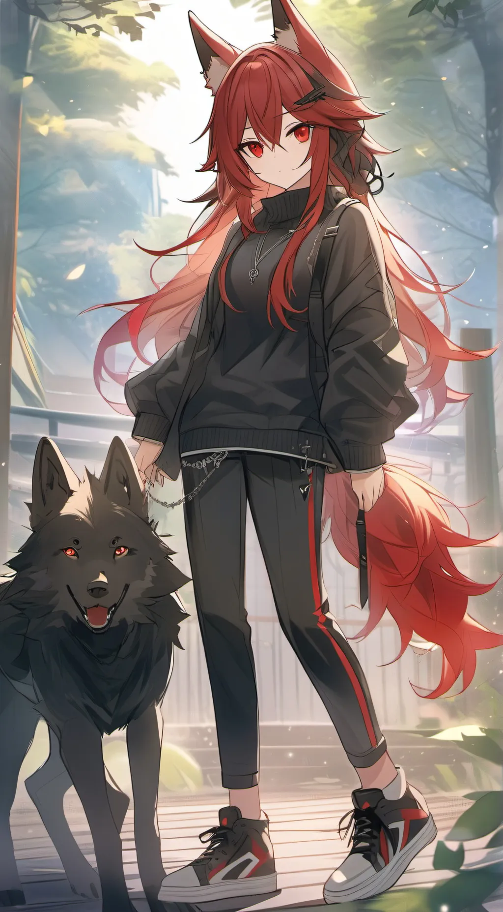 ai character: Lola background