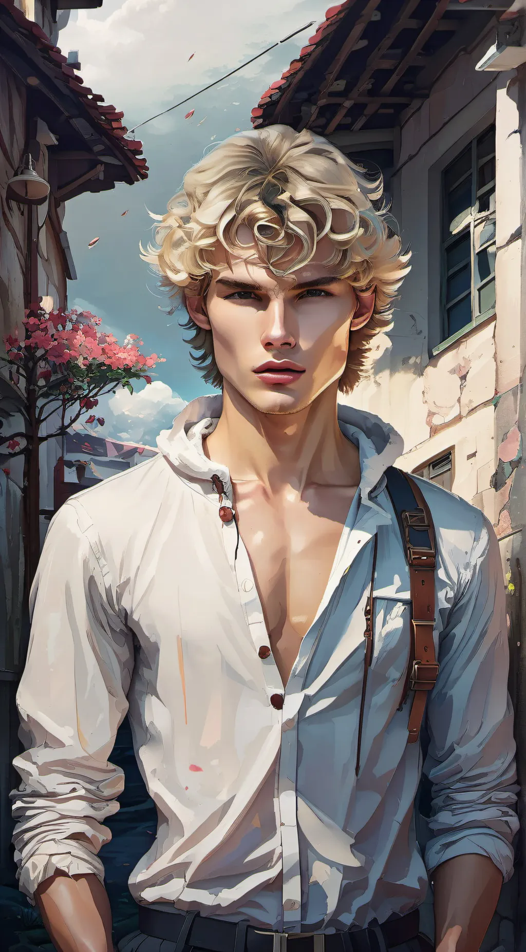 ai character: Hugo background