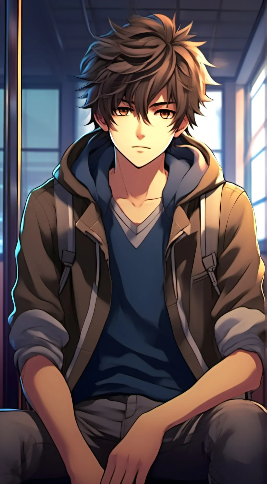 ai character: Hi Kari background