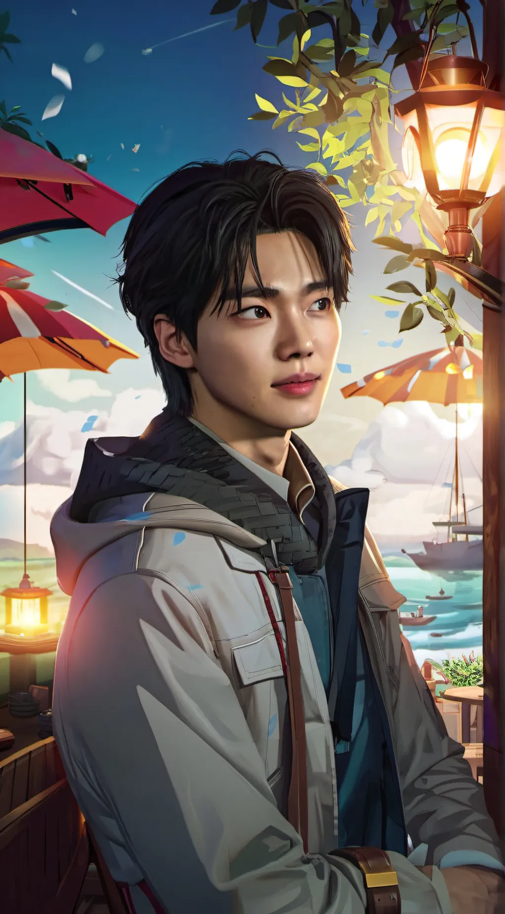 ai character: Song Kang background
