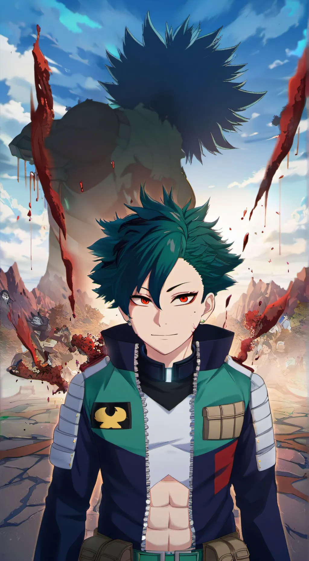 ai character: mha background