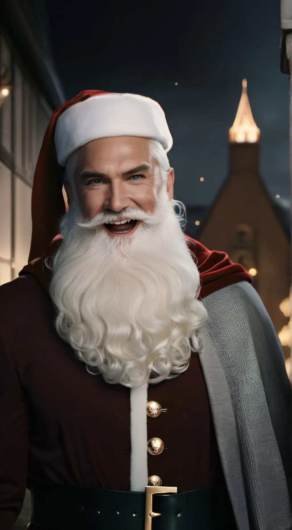 ai character: Santa background