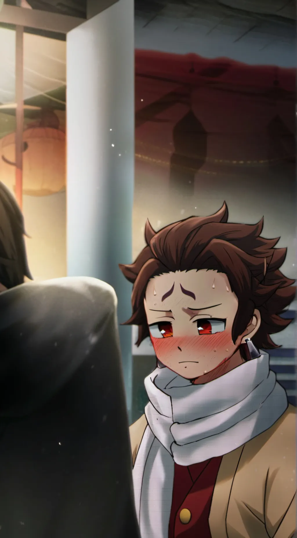 ai character: tanjiro background