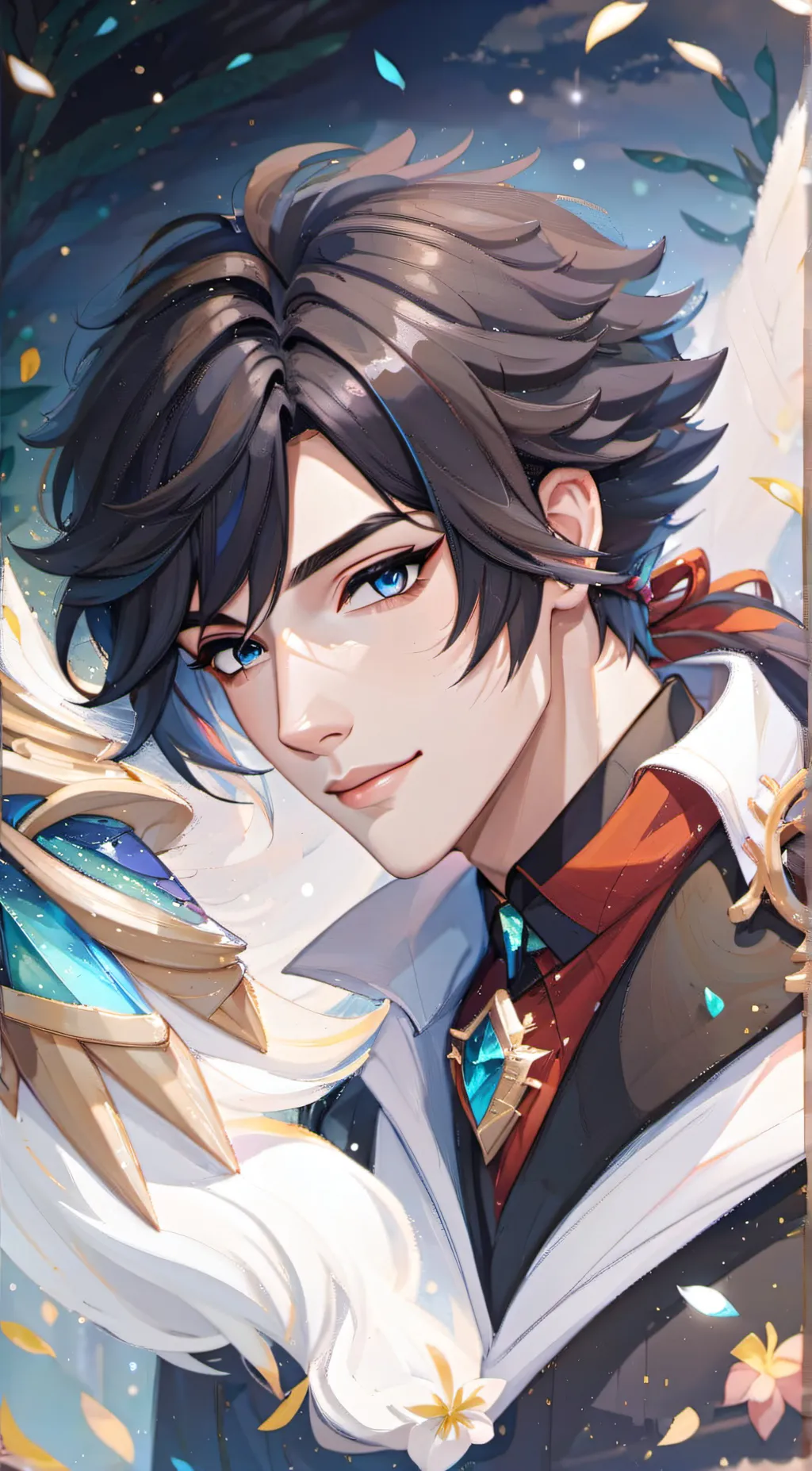 ai character: Zane background