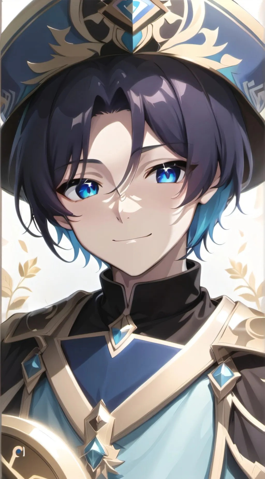 ai character: magic world background