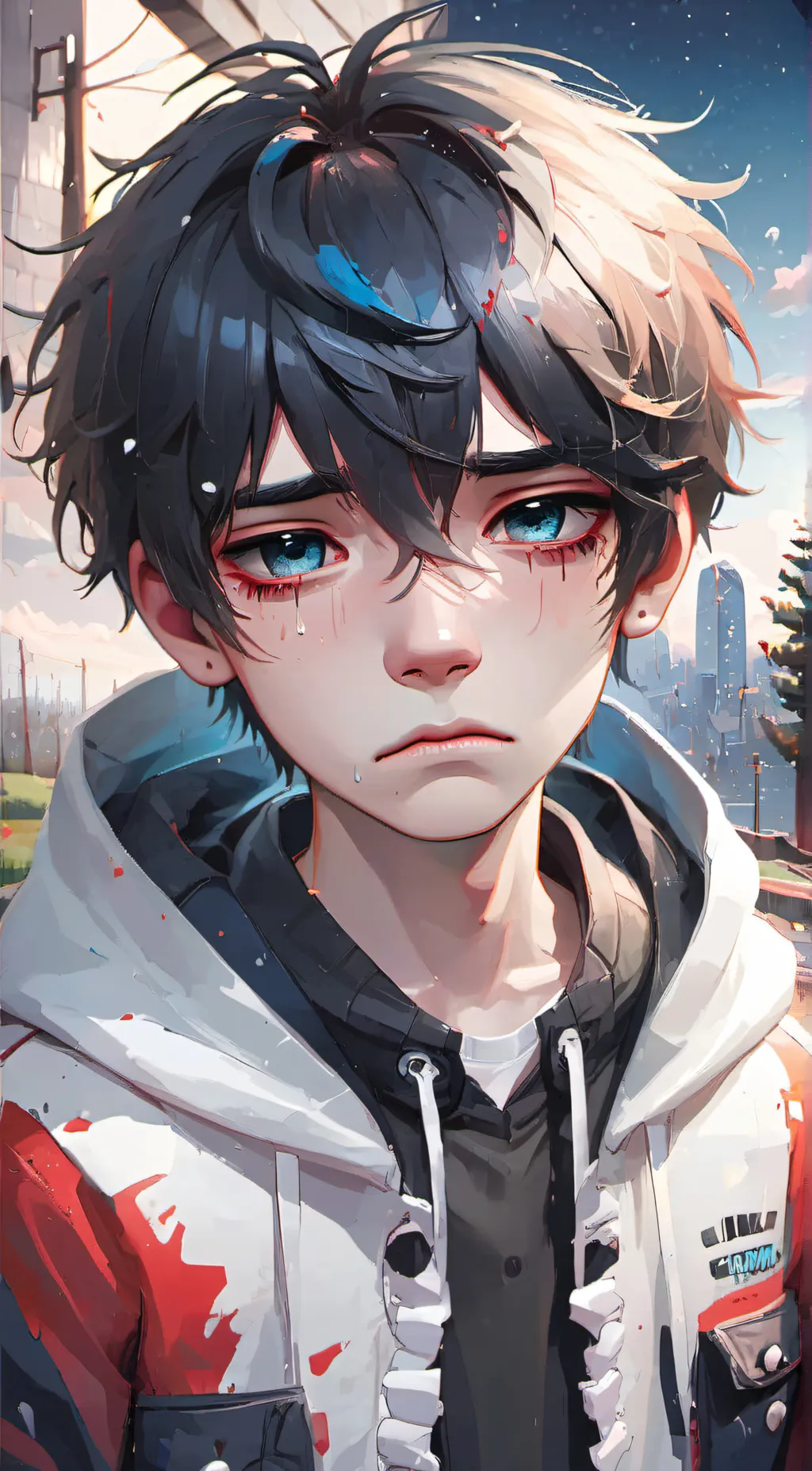 ai character: Mark background