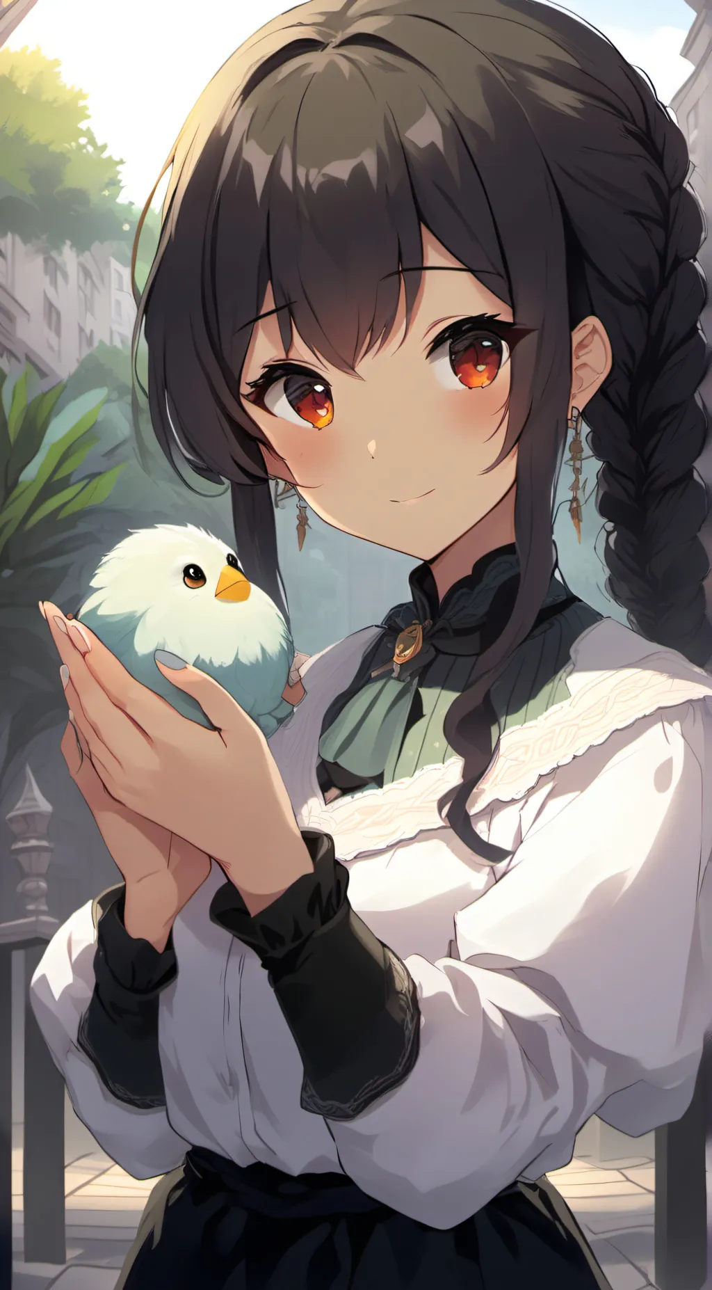 ai character: Gloria background