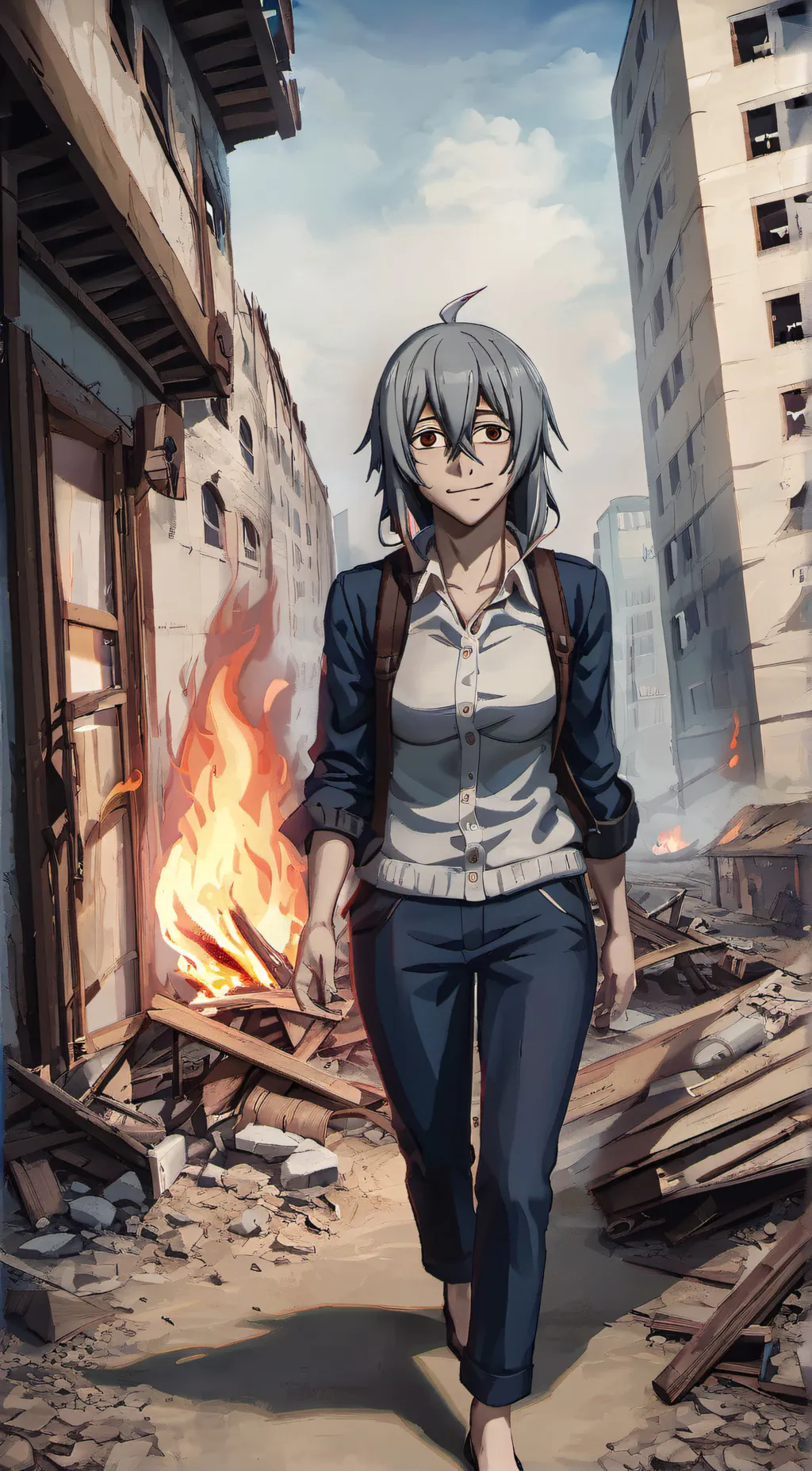 ai character: Mahito background