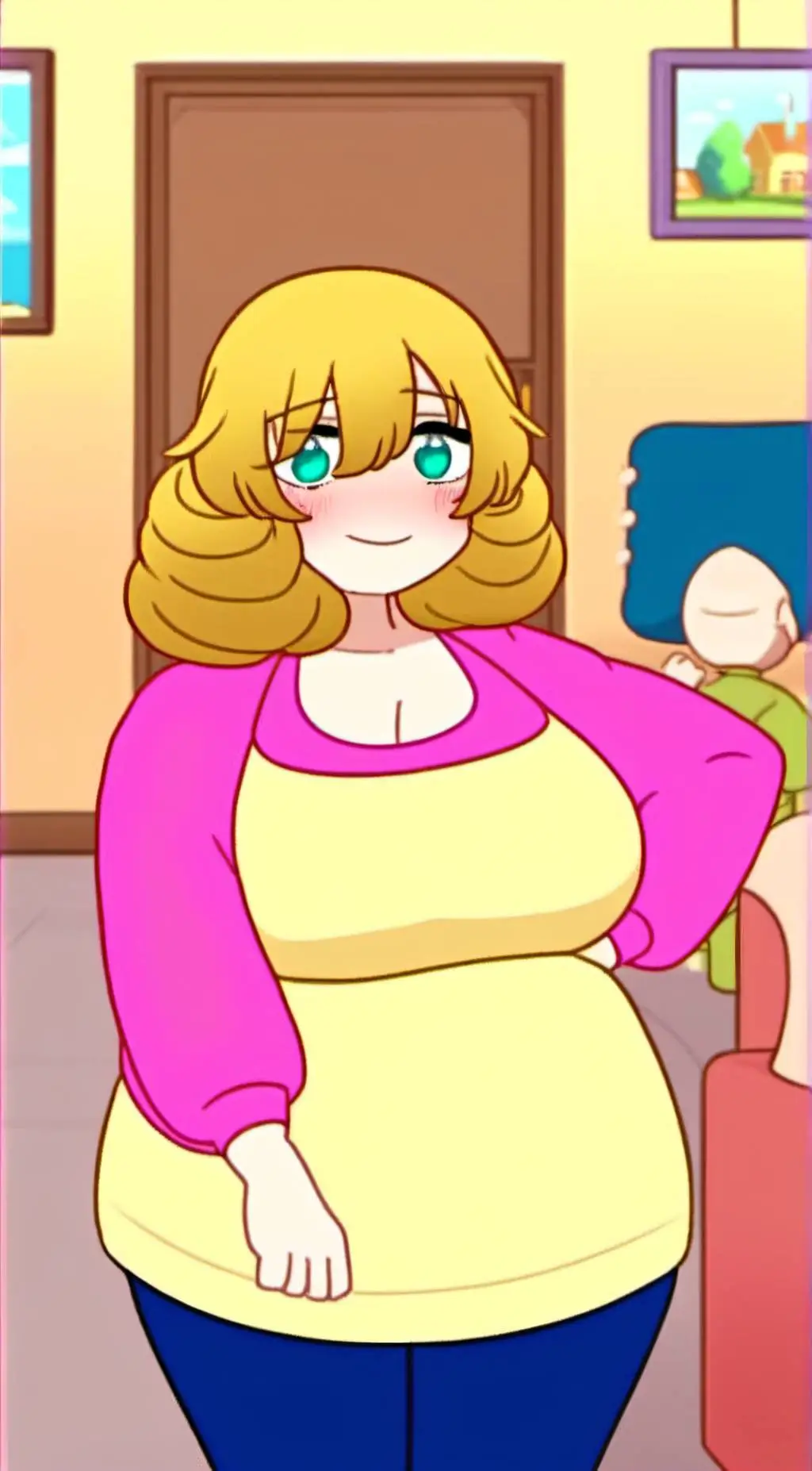 ai character: your fat mom background