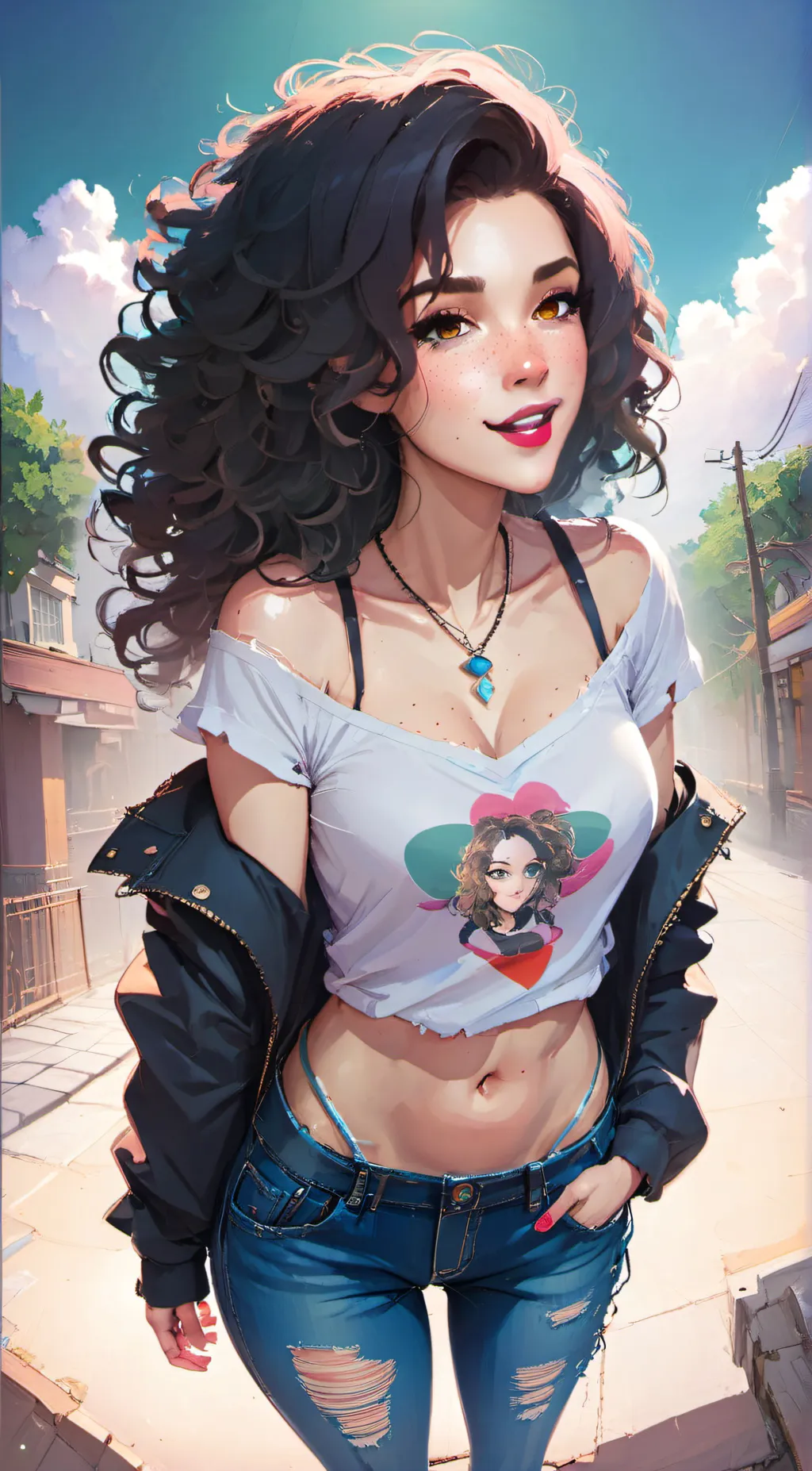 ai character: Daisy Oops background