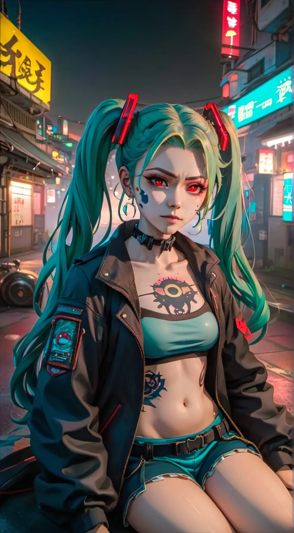 Talkie AI - Chat with Edgerunner Rebecca