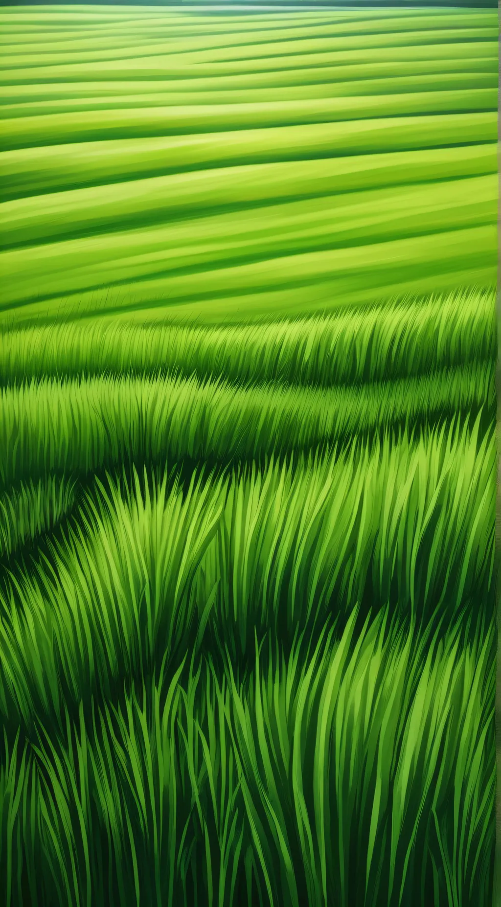 ai character: Grass background