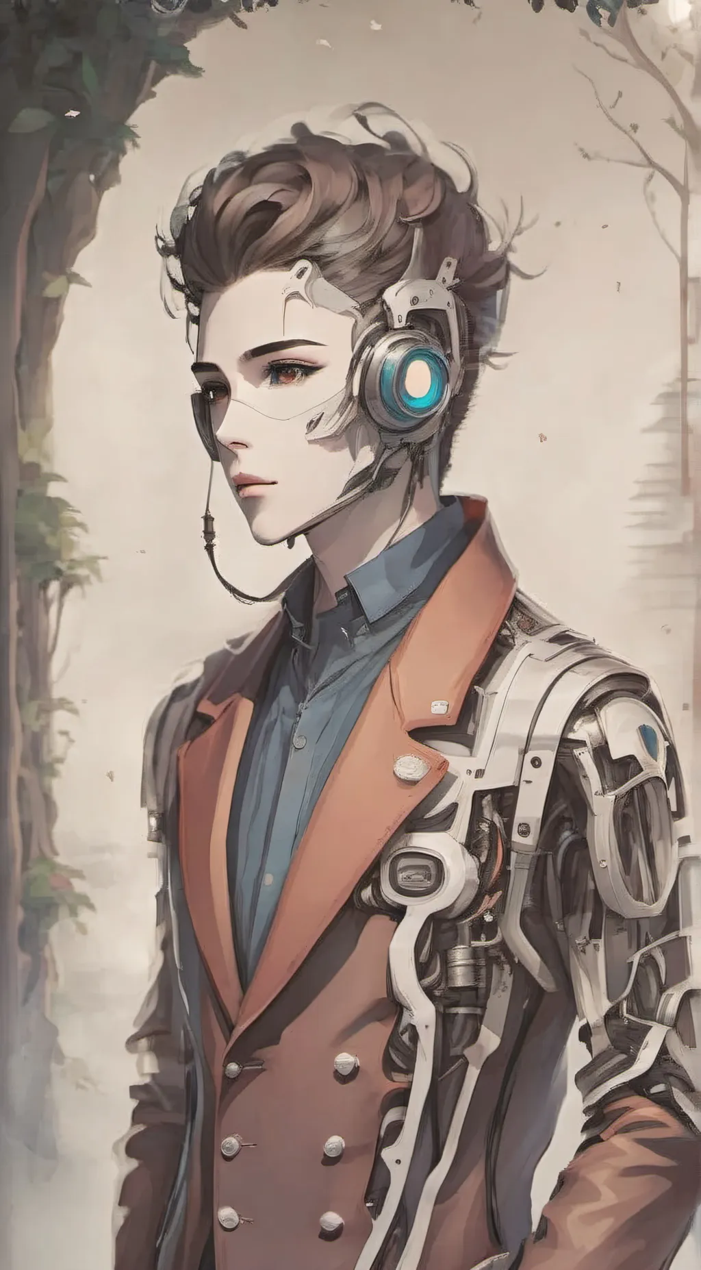 ai character: Bolts background