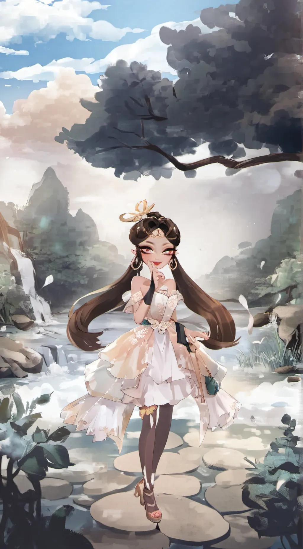 ai character: elena background