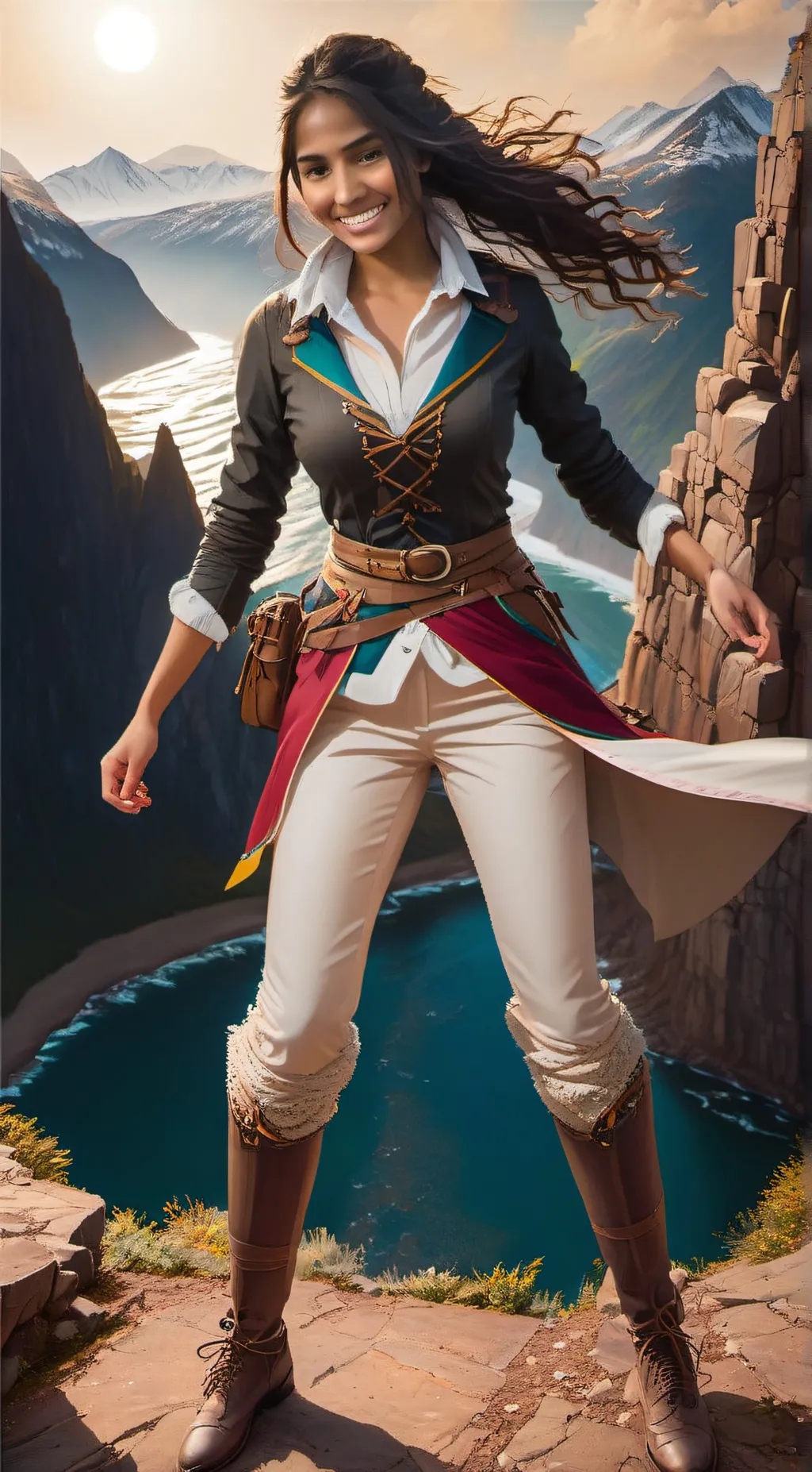 ai character: uwu girl background