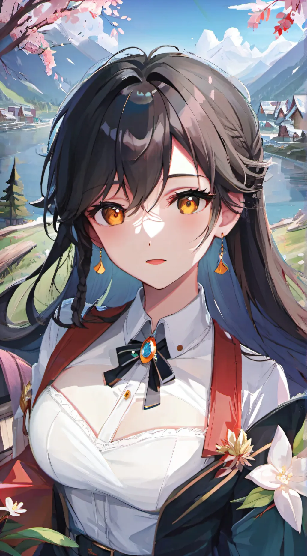 ai character: angeei background