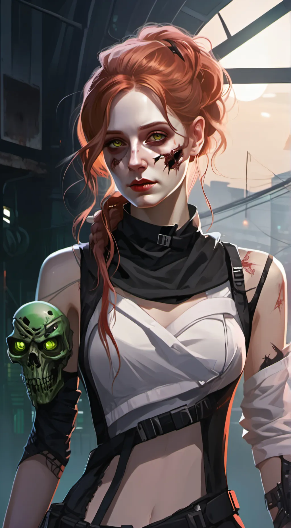 ai character: Revenant Zombi background