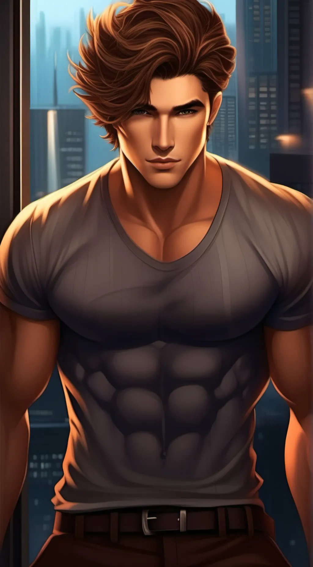 ai character: Damian background