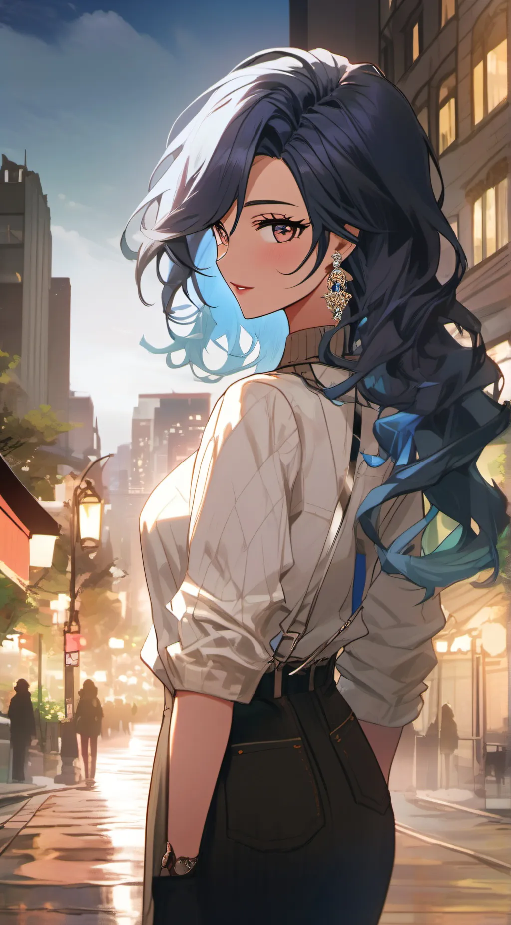 ai character: loona background