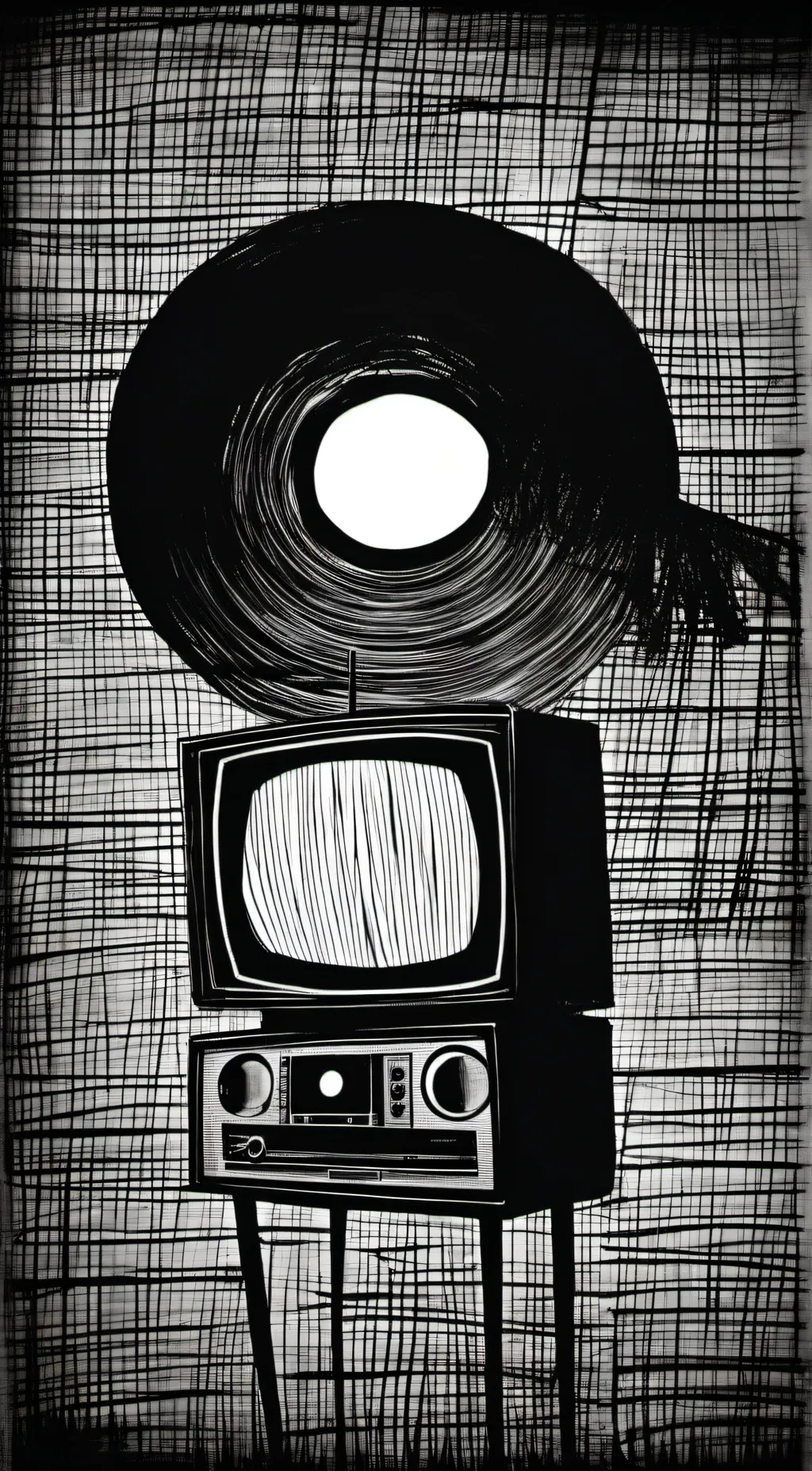 ai character: The comfort tape background