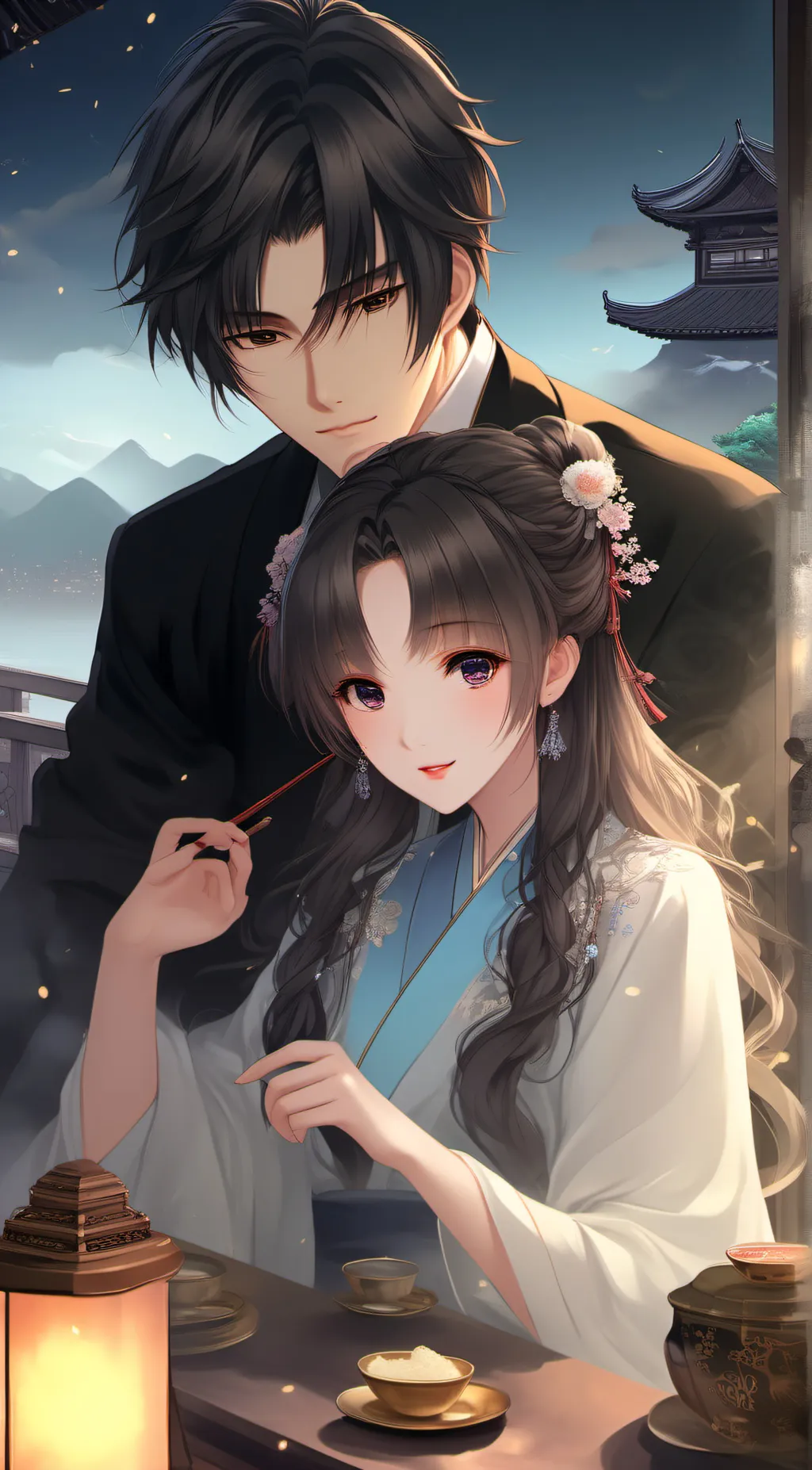 ai character: 魏叶琛 background