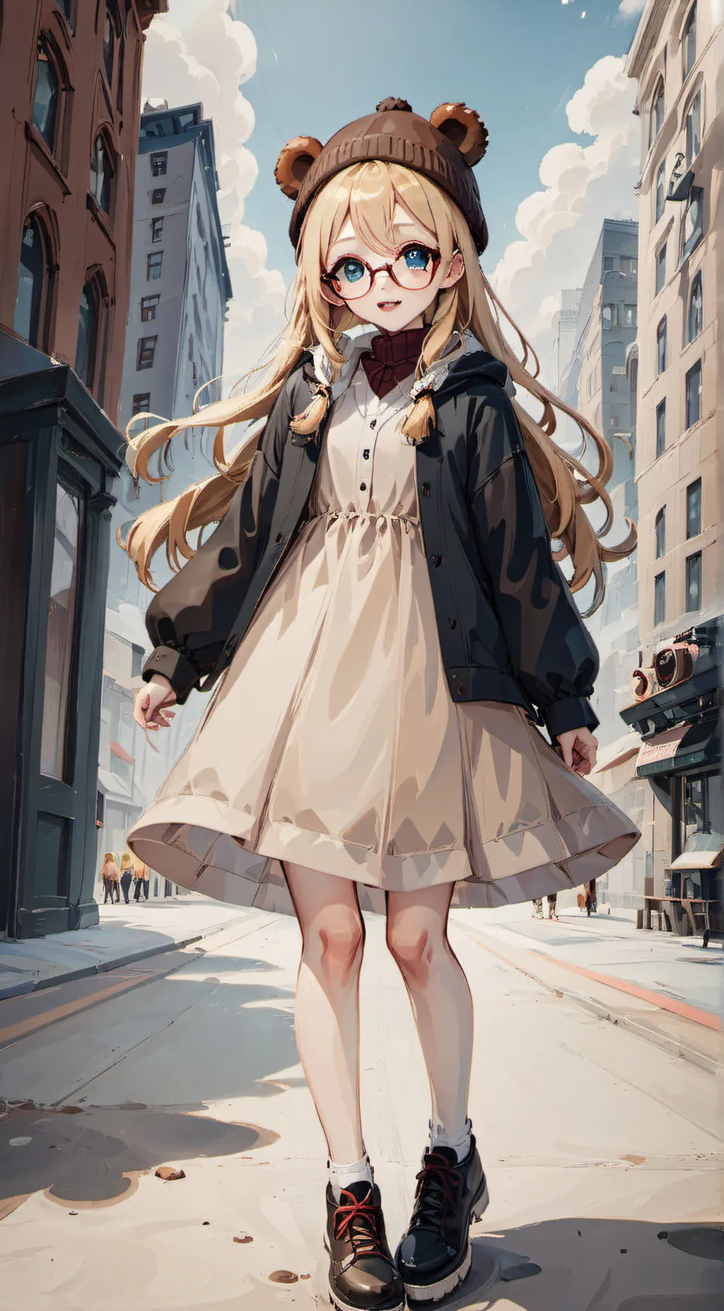 ai character: Ashe background