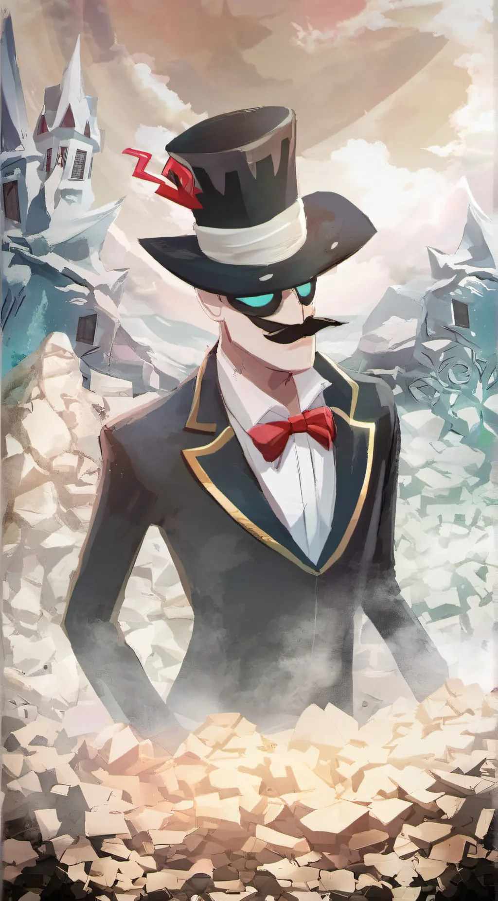 ai character: hell background