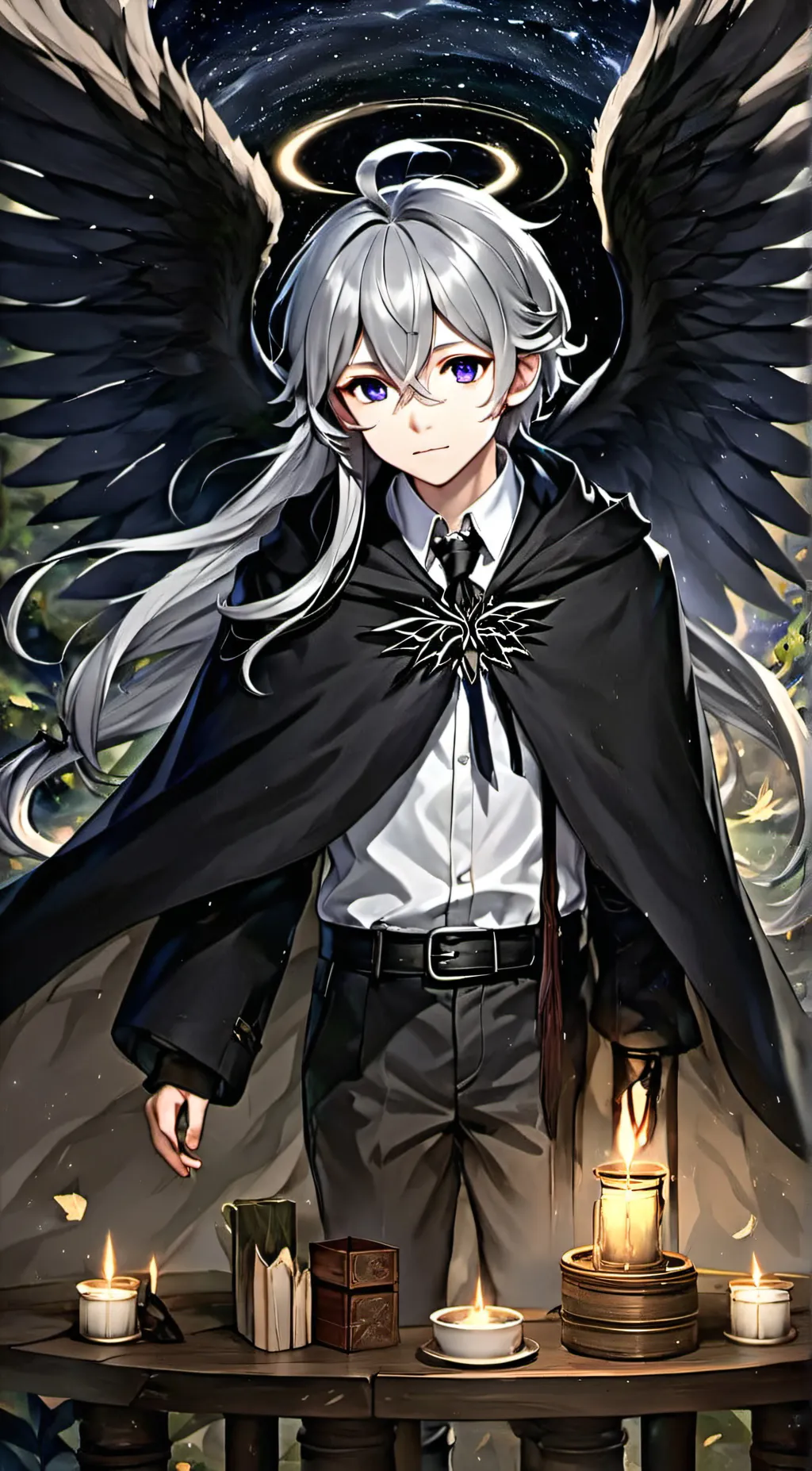 ai character: Nathaniel background