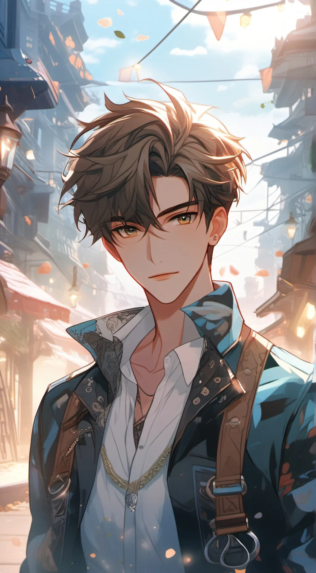 ai character: noah background