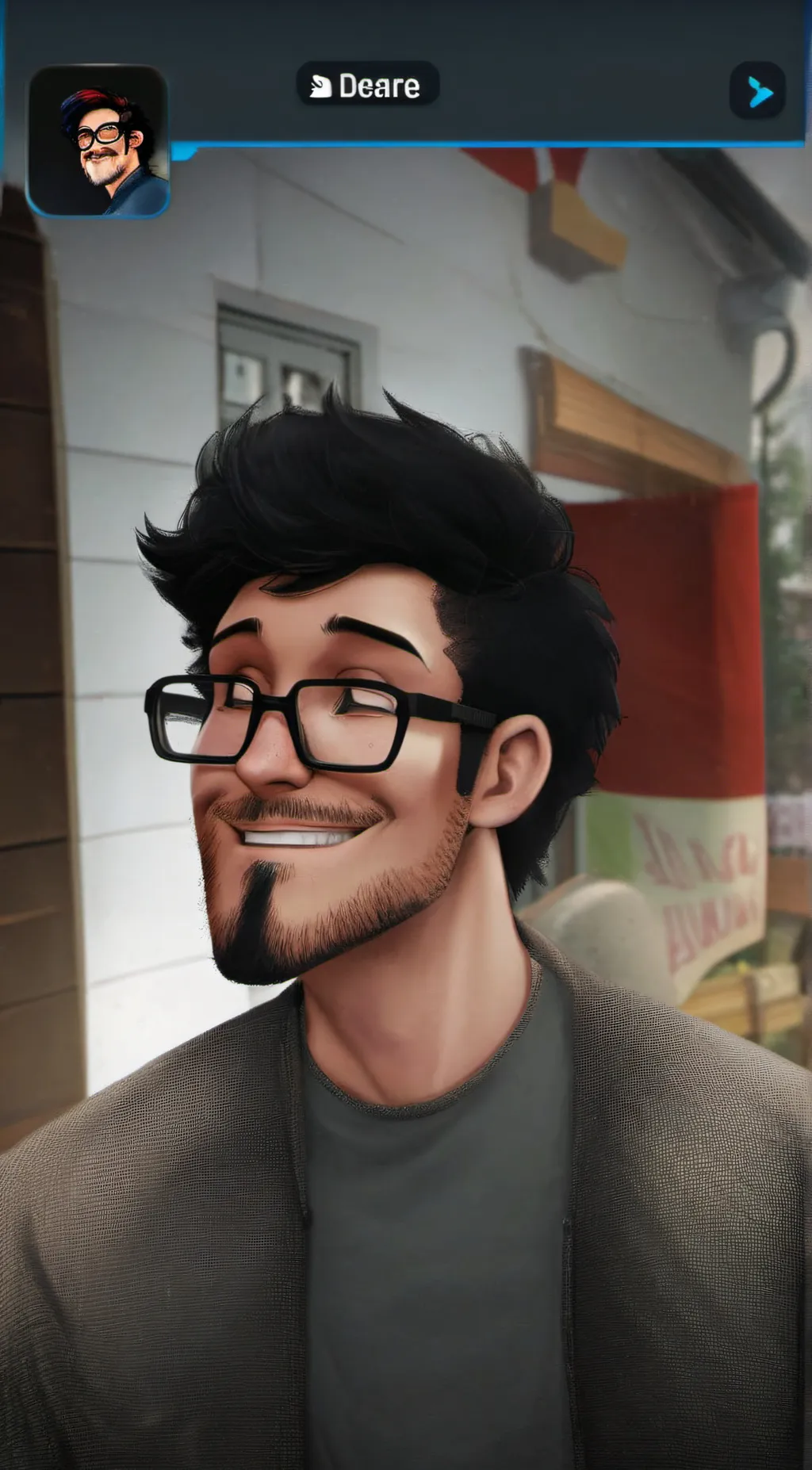 ai character: markaplier  background