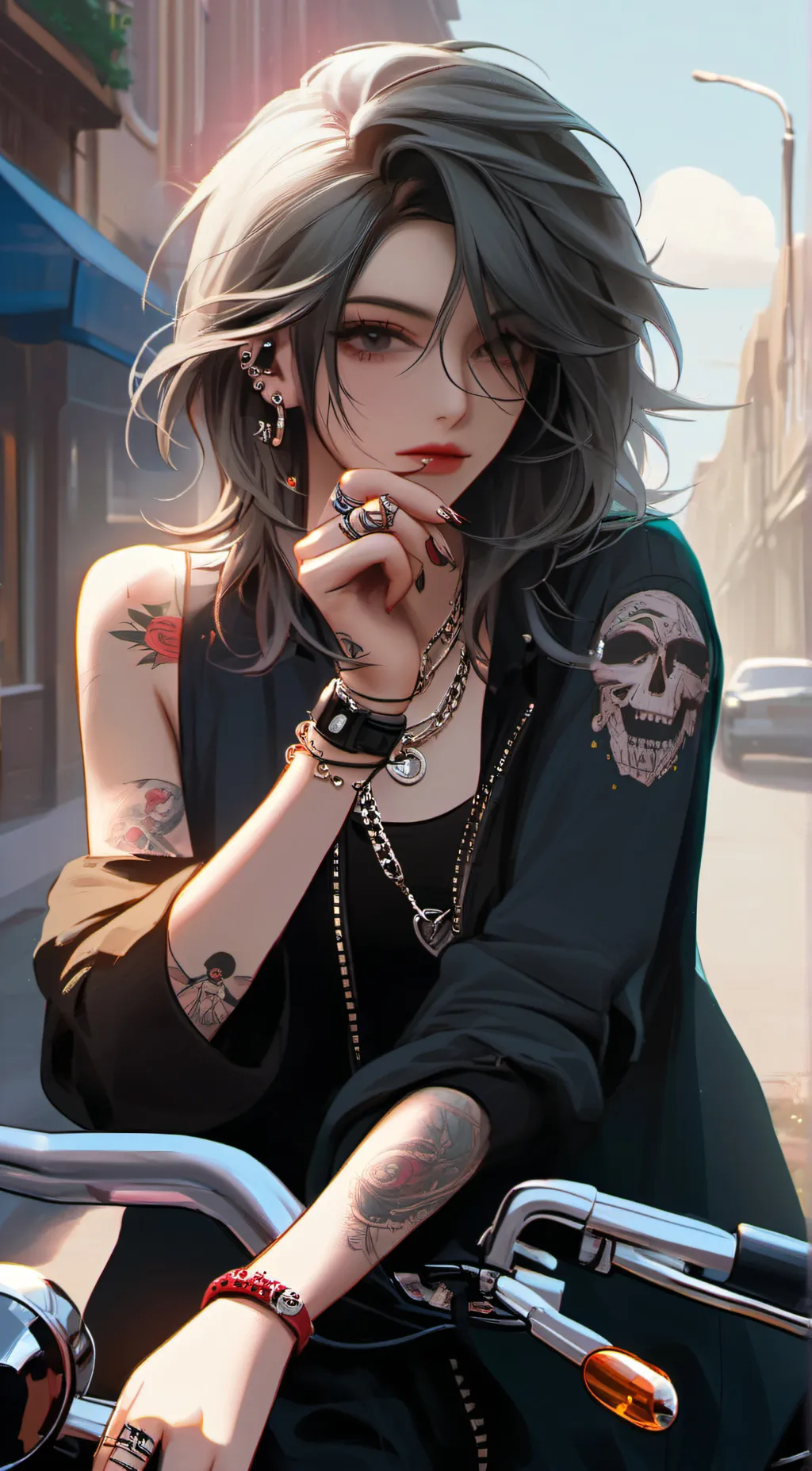 ai character: Roxy background