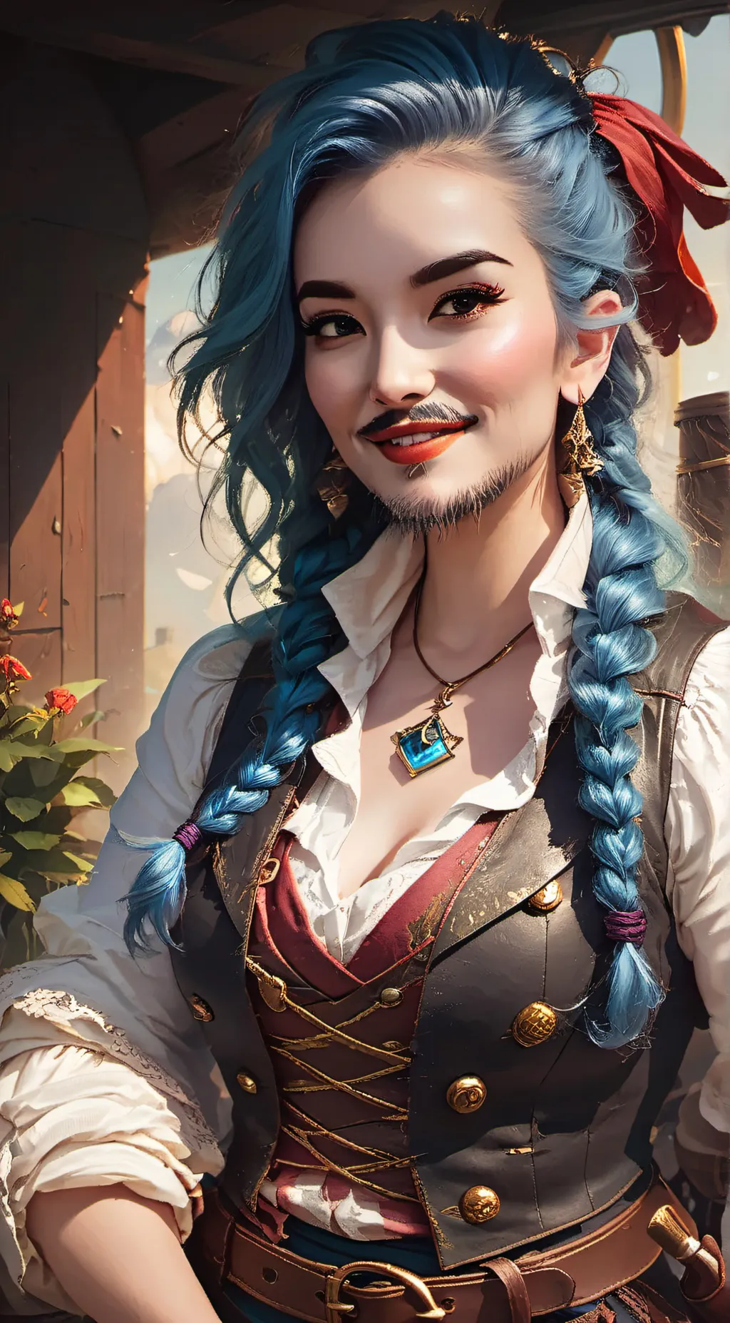 ai character: Dorkie background