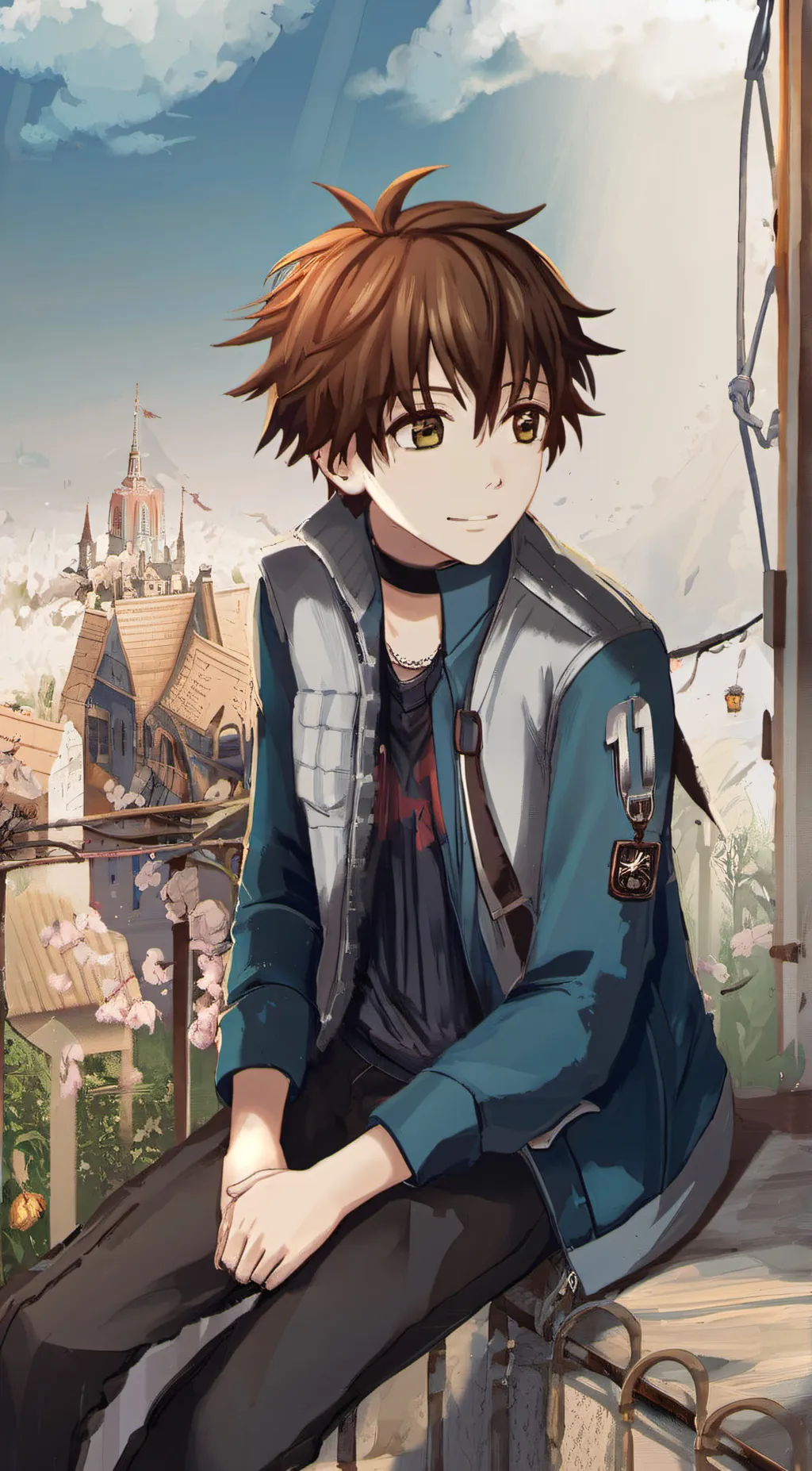 ai character: Luke Lewis background